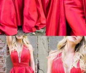 4511056 Burgundy Jacket Dress