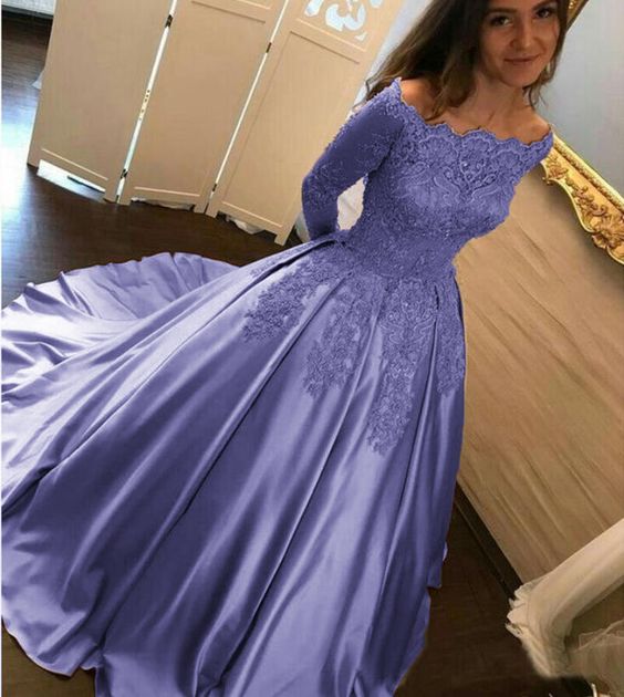 Lavender Prom Dress Lavender Quinceanera Dress Wedding Gown Custom